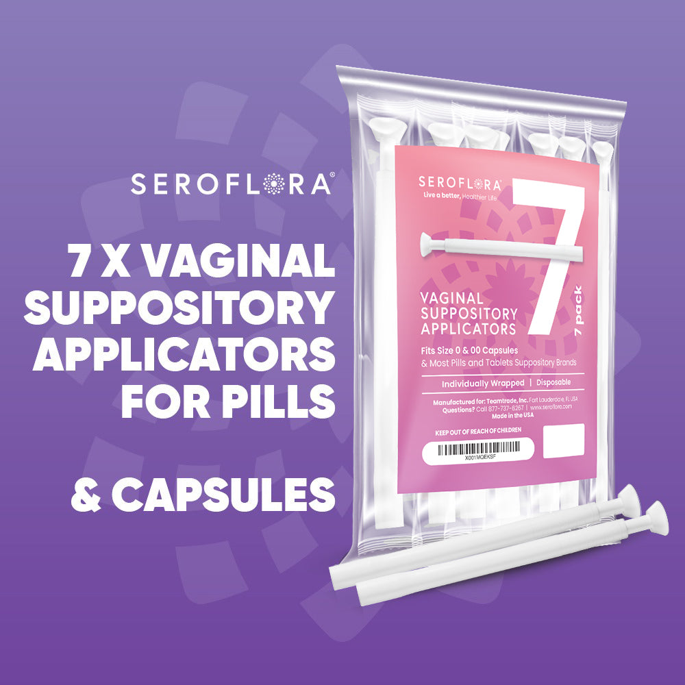 Vaginal Suppository Applicators (7ct) by Seroflora