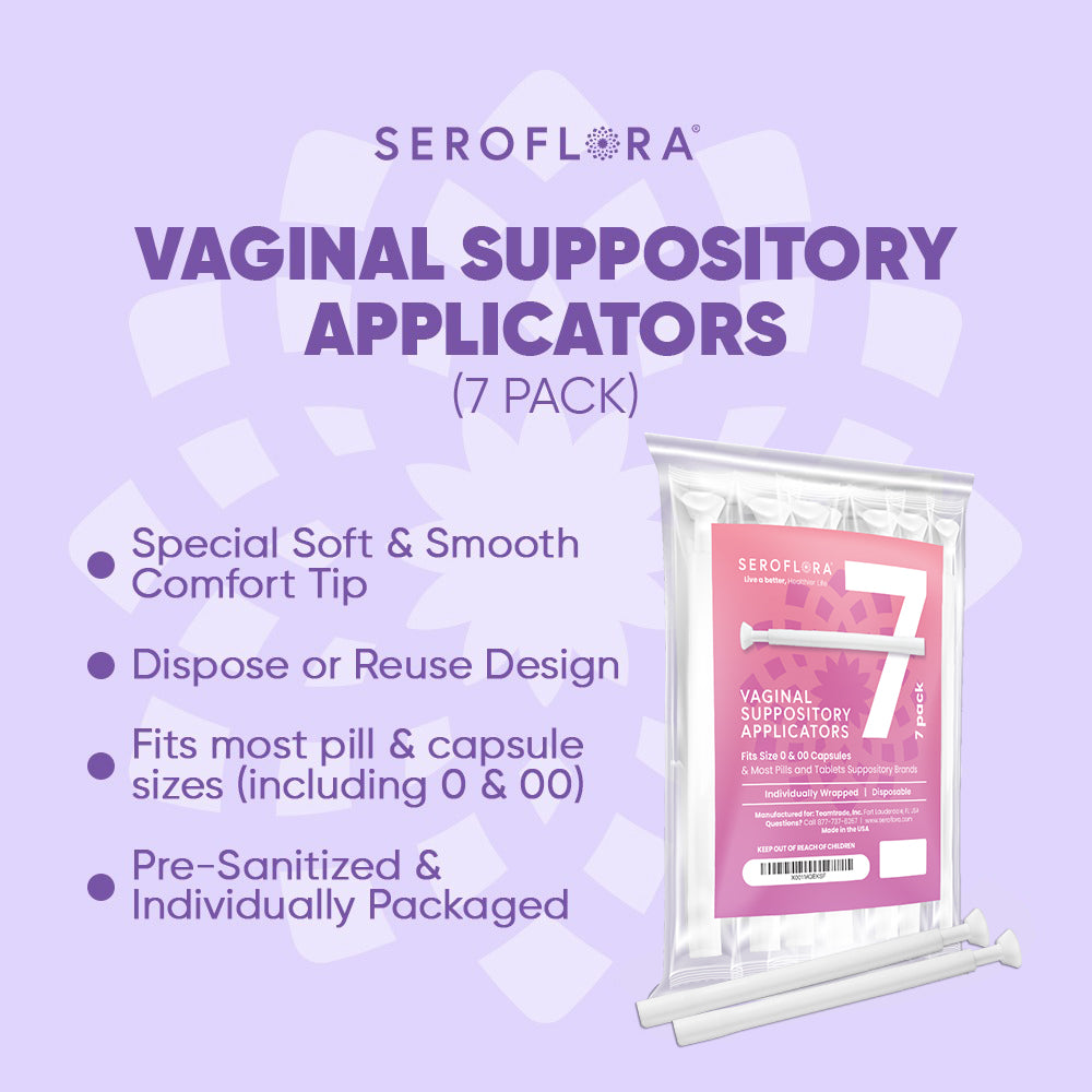 Vaginal Suppository Applicators (7ct) by Seroflora