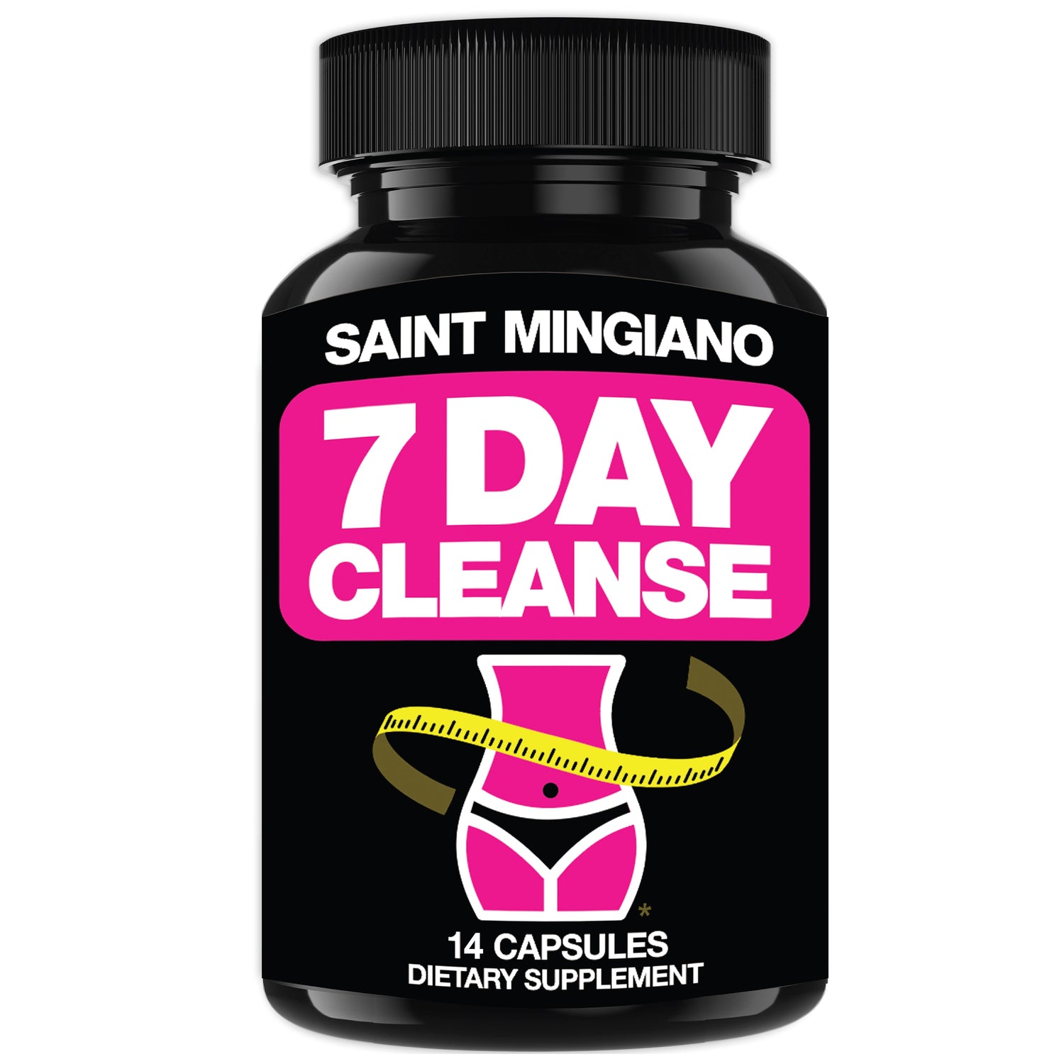 7 Day Cleanse Program | Colon Detox with Natural Laxative for Constipation &amp; Bloating by Saint Mingiano - Supplements &amp; Wellness Dedicated to Holistic Health
