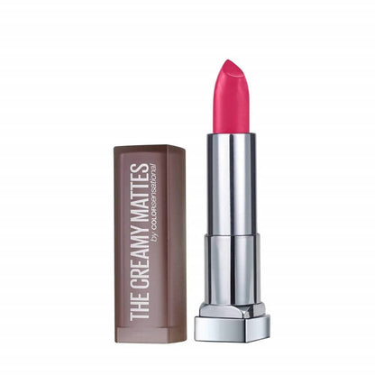 Maybelline New York Color Sensational Creamy Matte Lipstick / 630 Flaming Fuchsia by Dista