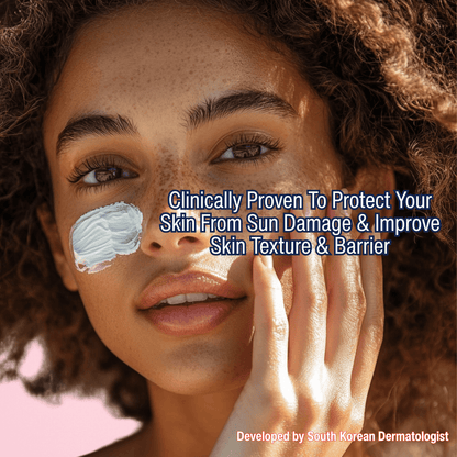 Habaek Sun Protection Face Moisturizer SPF50 | Peptides | Niacinamide by gymsegbë
