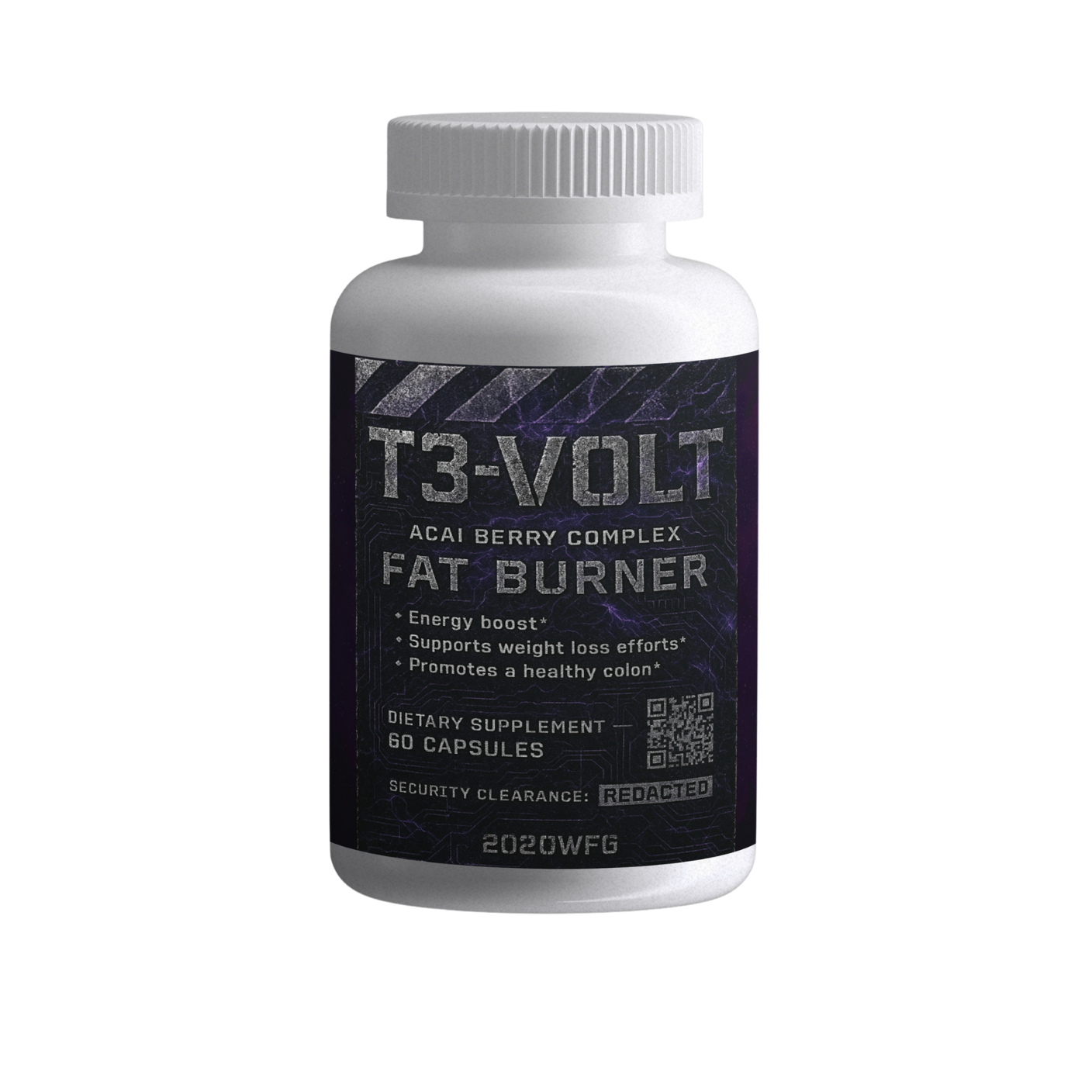 T3-VOLT: Metabolic Efficiency Catalyst | 60 Capsules – Acai Berry, Iodine &amp; Kelp for Healthy Thyroid Function &amp; Energy by 2020WFG