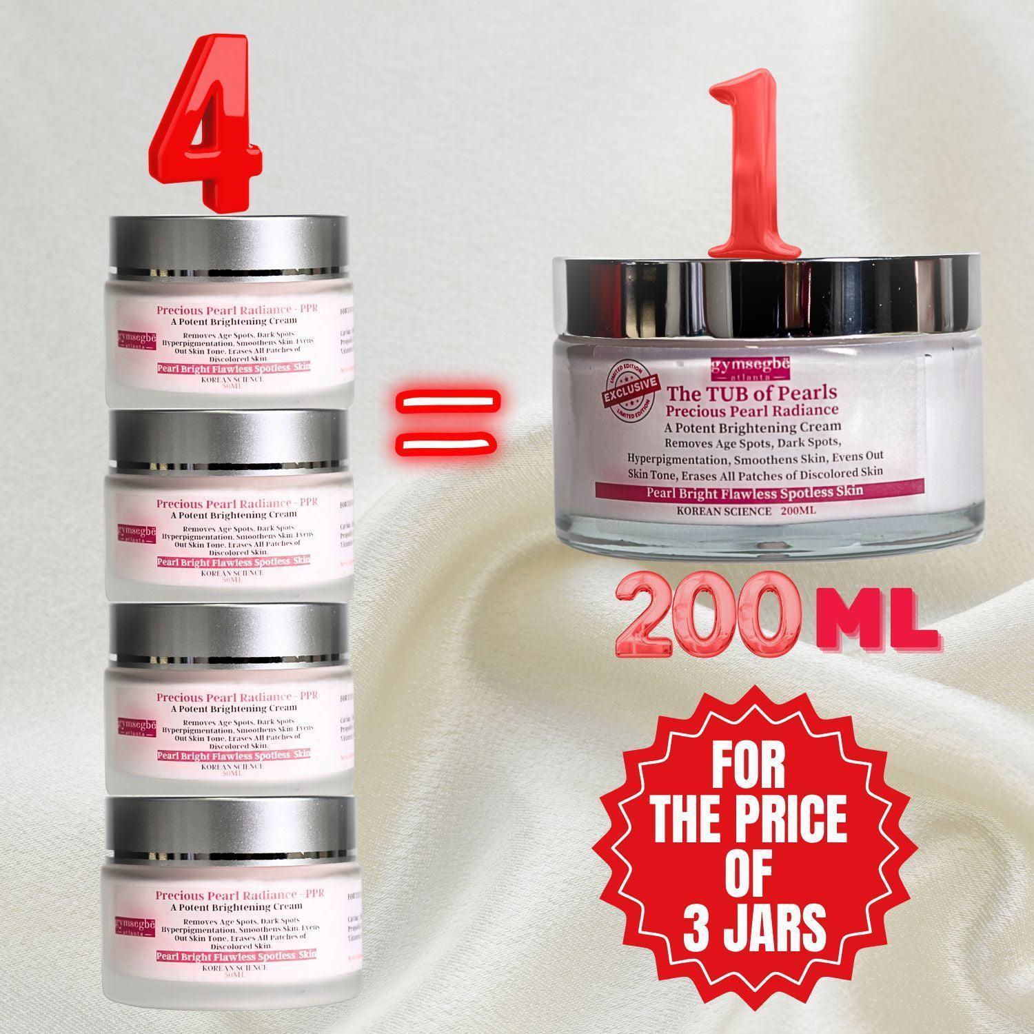 The Tub Of Pearls Precious Pearl Radiance Brightening Cream by gymsegbë