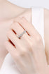 Sparkala™ Rhodium-Plated Half-Eternity Ring by Sparkala