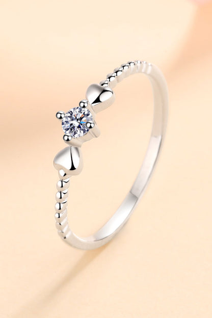 Adored Sparkala™ Heart 925 Sterling Silver Ring by Sparkala