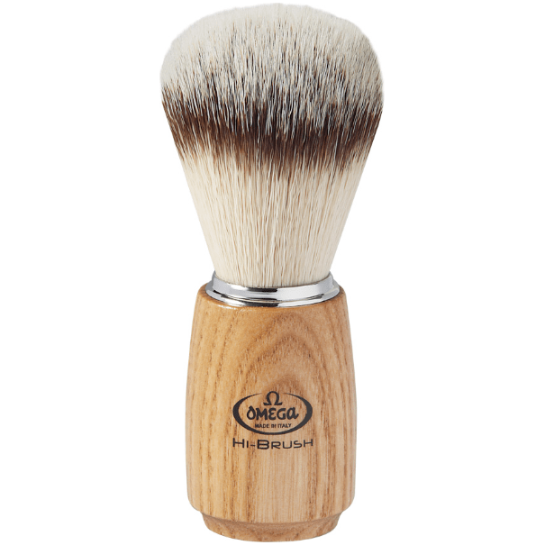 Omega Hi Brush Soft Synthetic Nylon Shaving Brush 