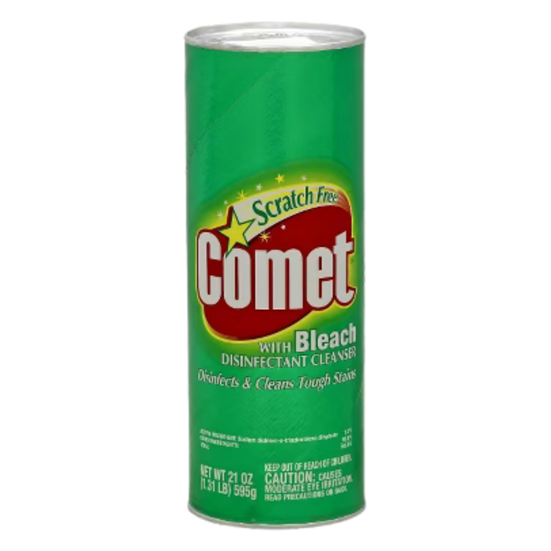 Comet Disinfectant Cleanser Powder with Bleach (21oz) by Farmacias Savia