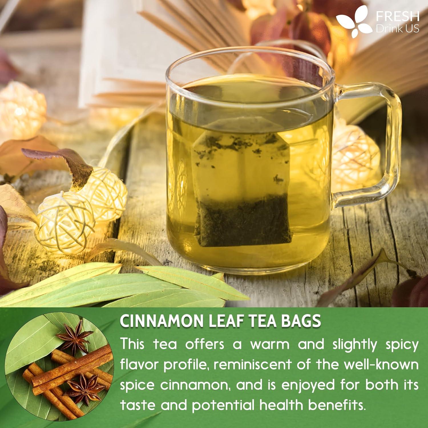 Cinnamon Leaves by FreshDrinkUS - Natural and Premium Herbal Tea