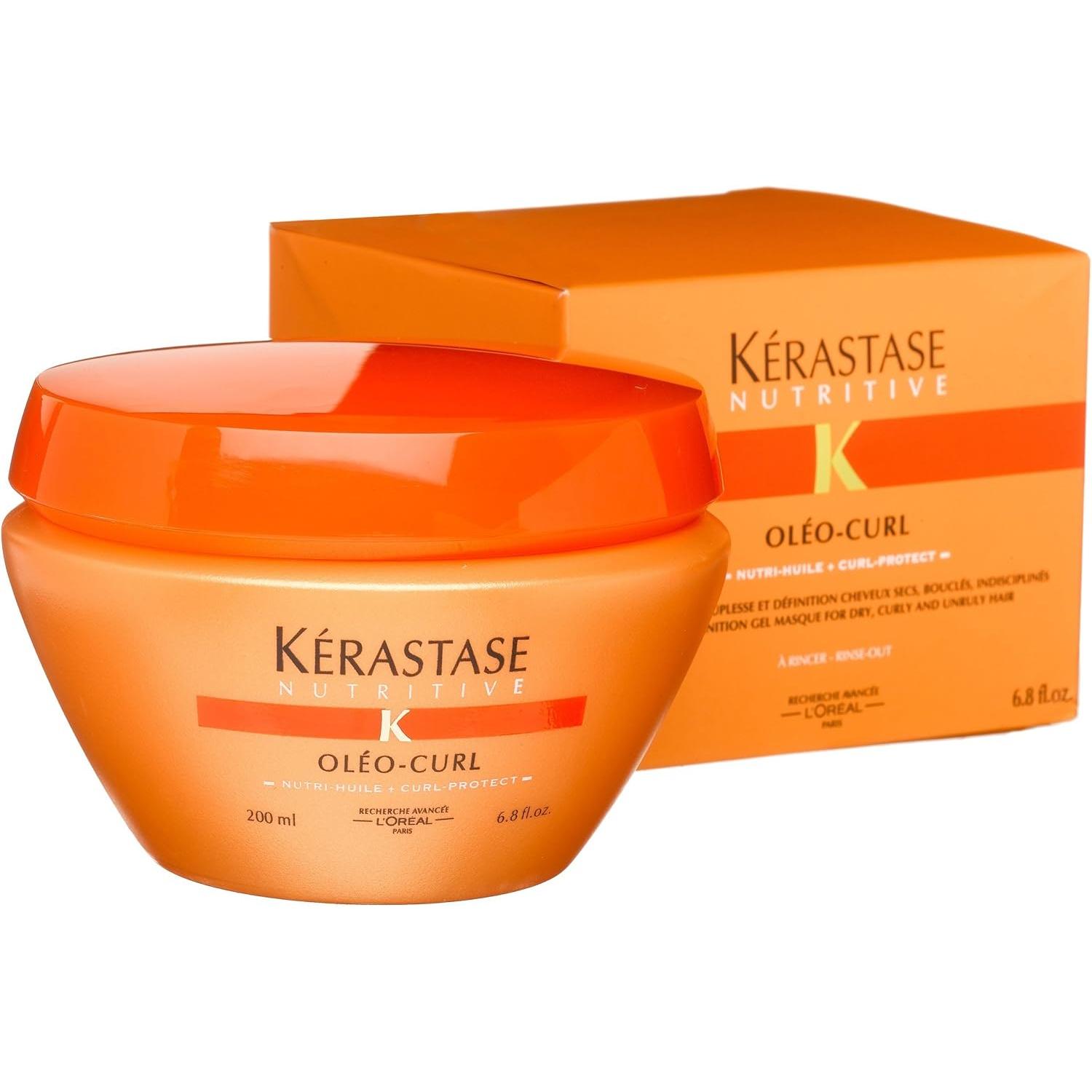 Kerastase Nutritive Oleo-Curl Definition Gel Masque For Dry, Curly &amp; Unruly Hair 200ml by Pasteur Pharmacy