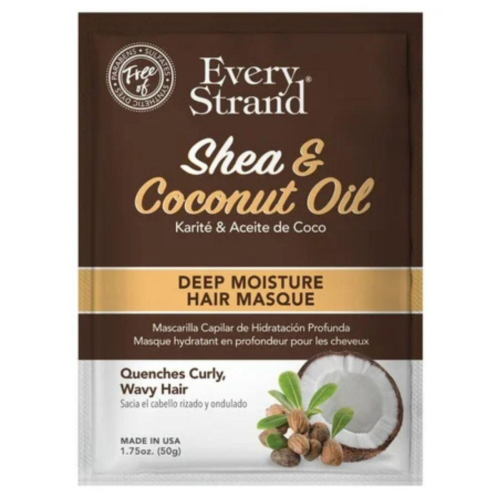 Every Strand Shea &amp; Coconut Oil Deep Moisture Hair Masque (1.75 oz) by Farmacias Savia