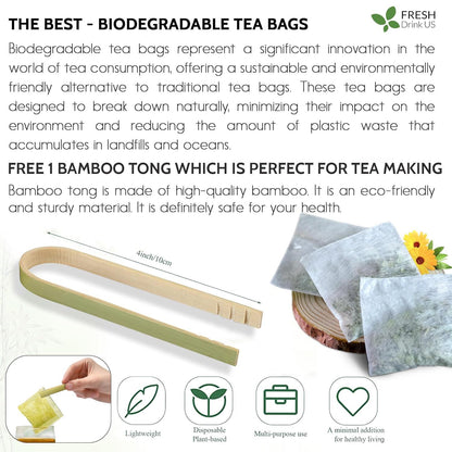 Premium Rosemary Leaves, Tea Bags, Powder, 100% Natural &amp; Pure from Dried Rosemary Leaves, No Additives, No Caffeine, Vegan. Dried Rosemary Herb, Perfect for Seasoning, Spice Blends for Grilling &amp; Cooking by FreshDrinkUS - Natural and Premium Herbal Tea