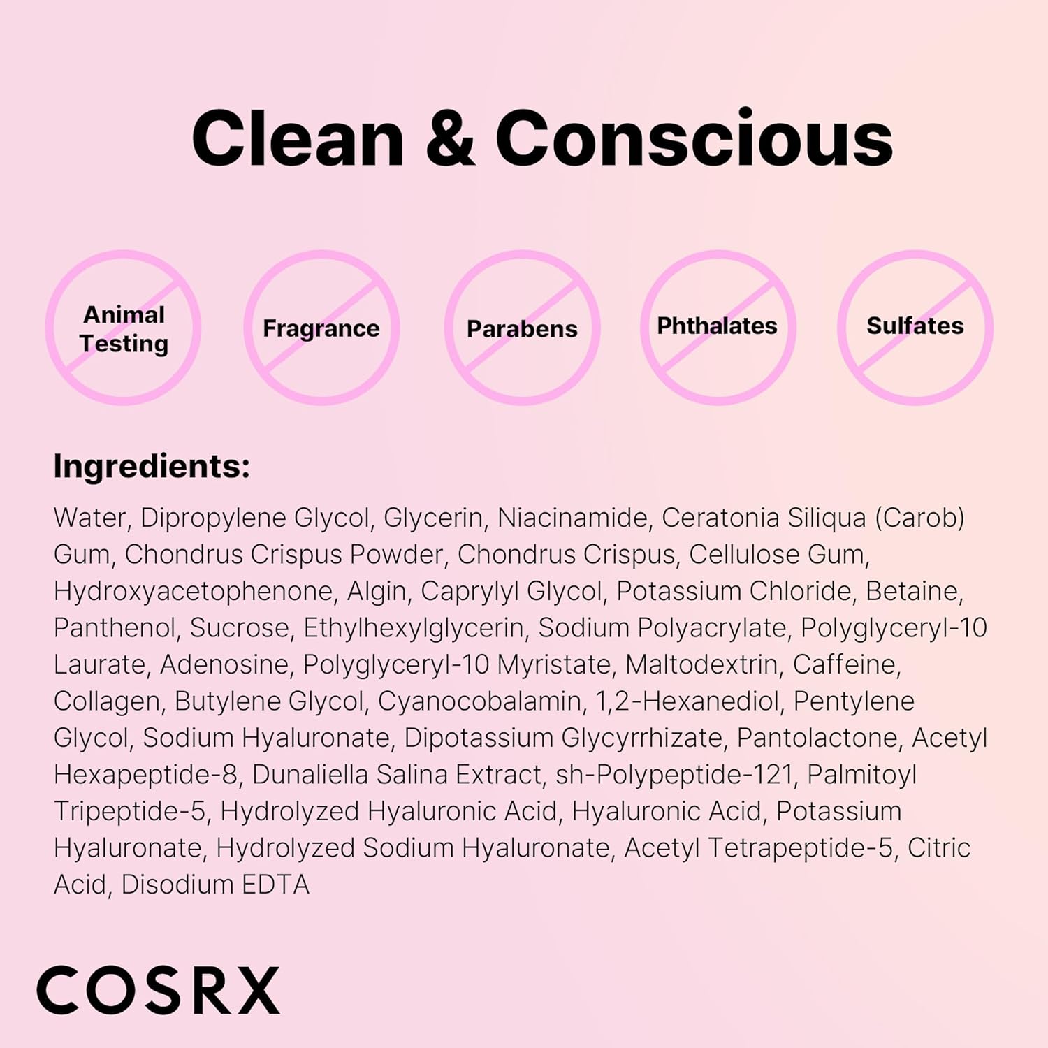 Cosrx The Peptide Collagen Lifting Glow Hydrogel Mask by AsiaBeautyMall