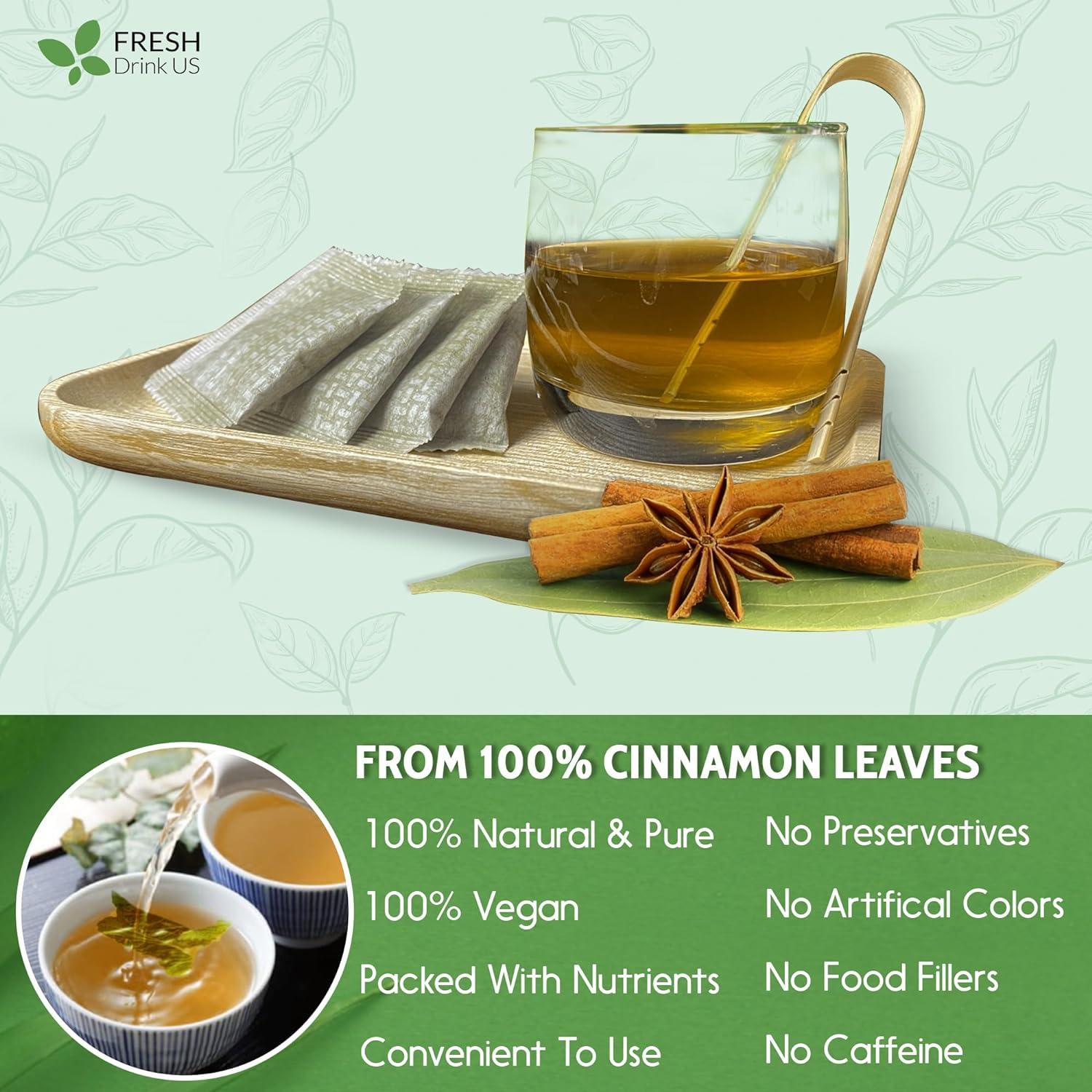 Cinnamon Leaves by FreshDrinkUS - Natural and Premium Herbal Tea