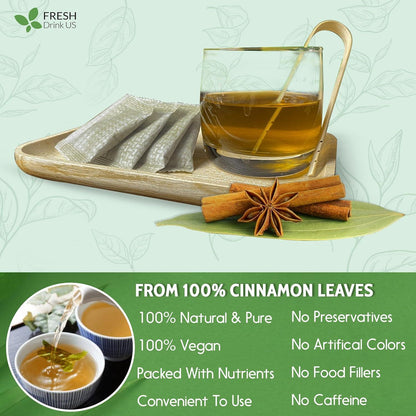 Cinnamon Leaves by FreshDrinkUS - Natural and Premium Herbal Tea