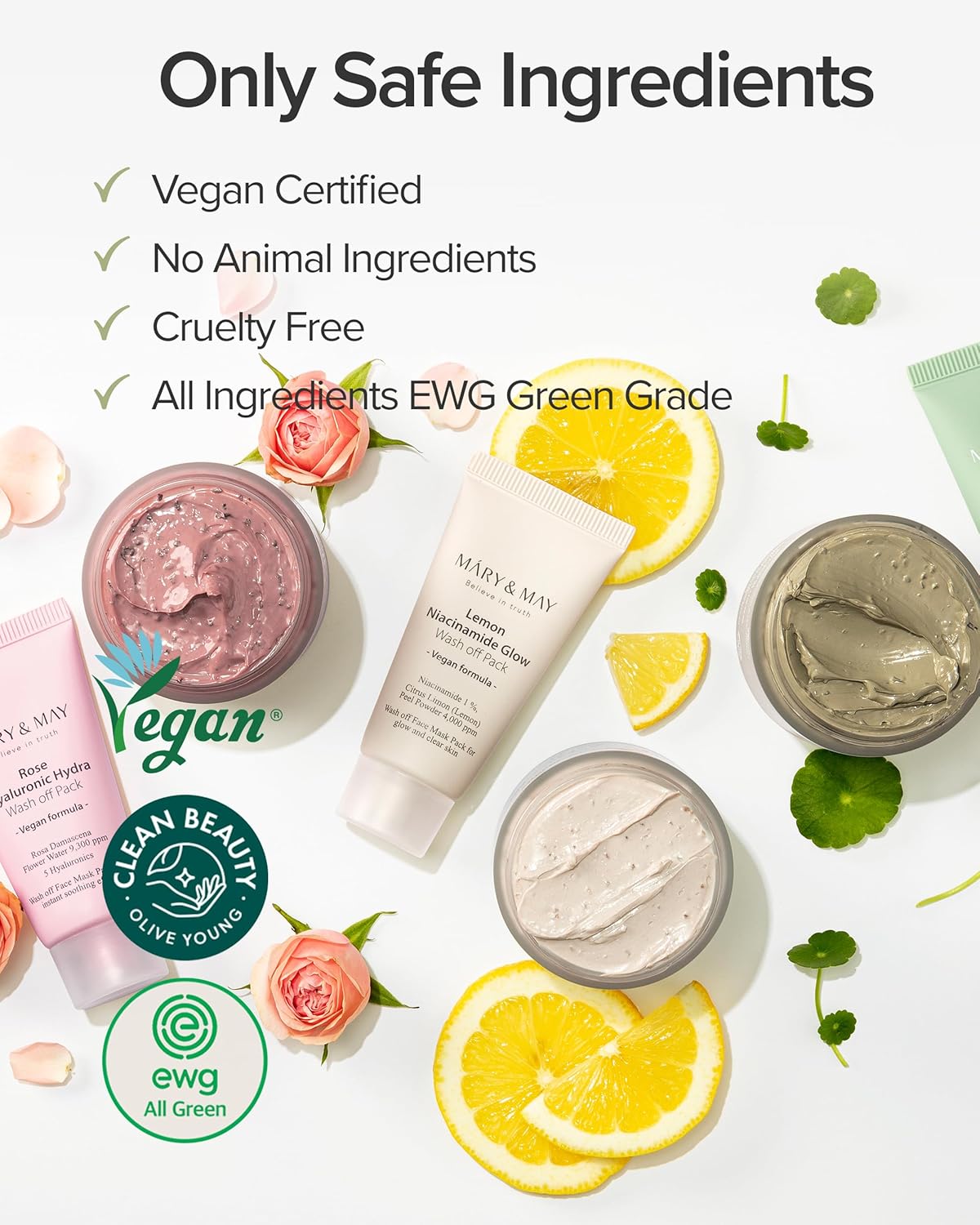 Mary &amp; May Vegan Wash Off Mask Mini Gift Set by AsiaBeautyMall
