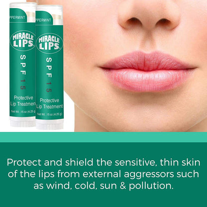 Holocuren Miracle Lips 3-Pack – Salve, Serum &amp; SPF 15 Protect by HOLOCUREN - Official Website
