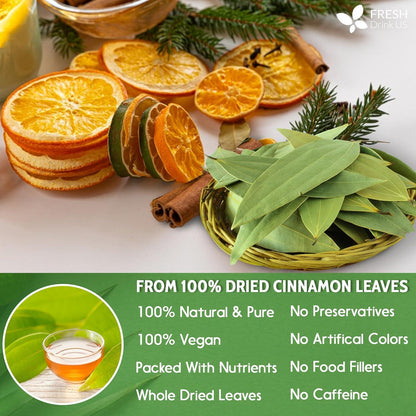 Cinnamon Leaves by FreshDrinkUS - Natural and Premium Herbal Tea