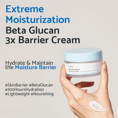IUNIK Beta-Glucan 3X Barrier Cream by AsiaBeautyMall