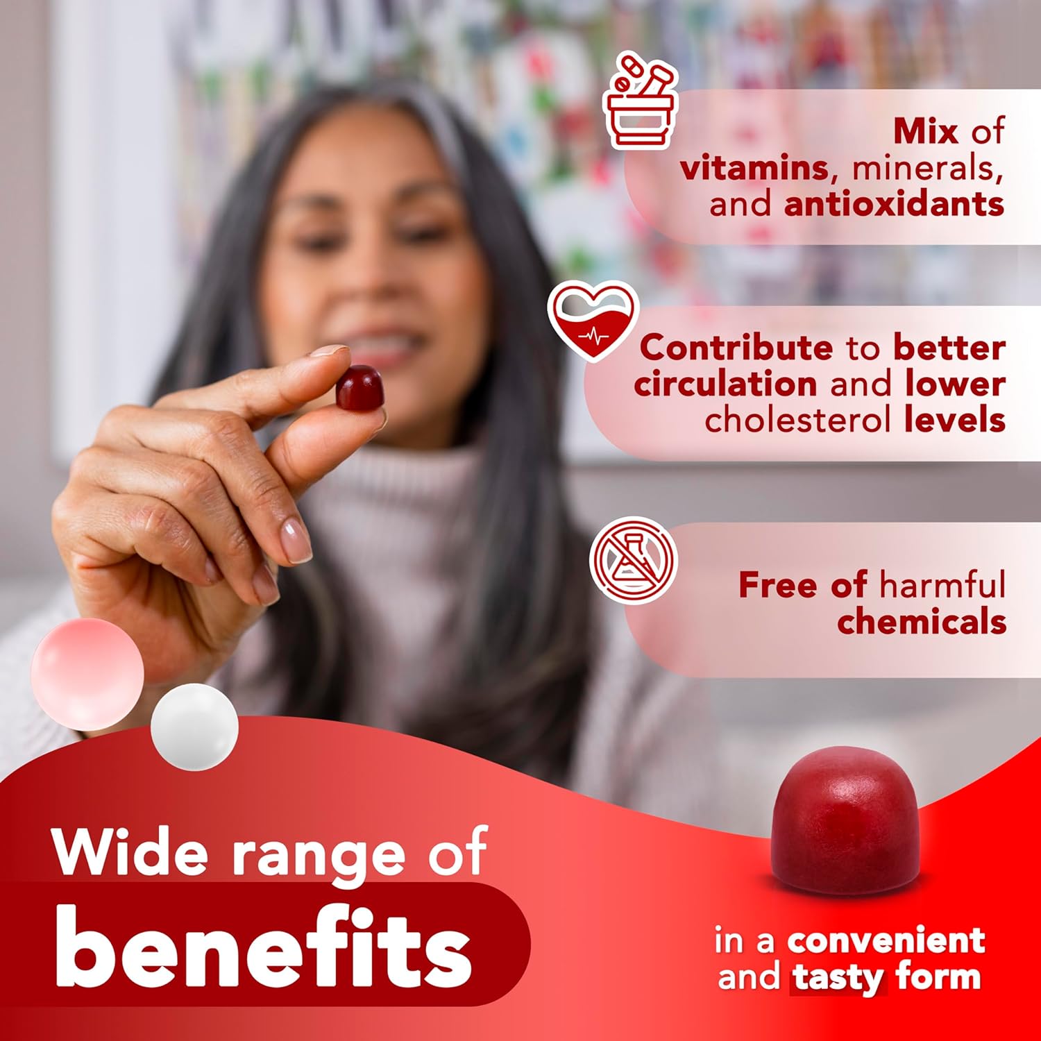 Beet Root Extreme Gummies with CoQ10, 60 Count by The VITAMIZED Shop