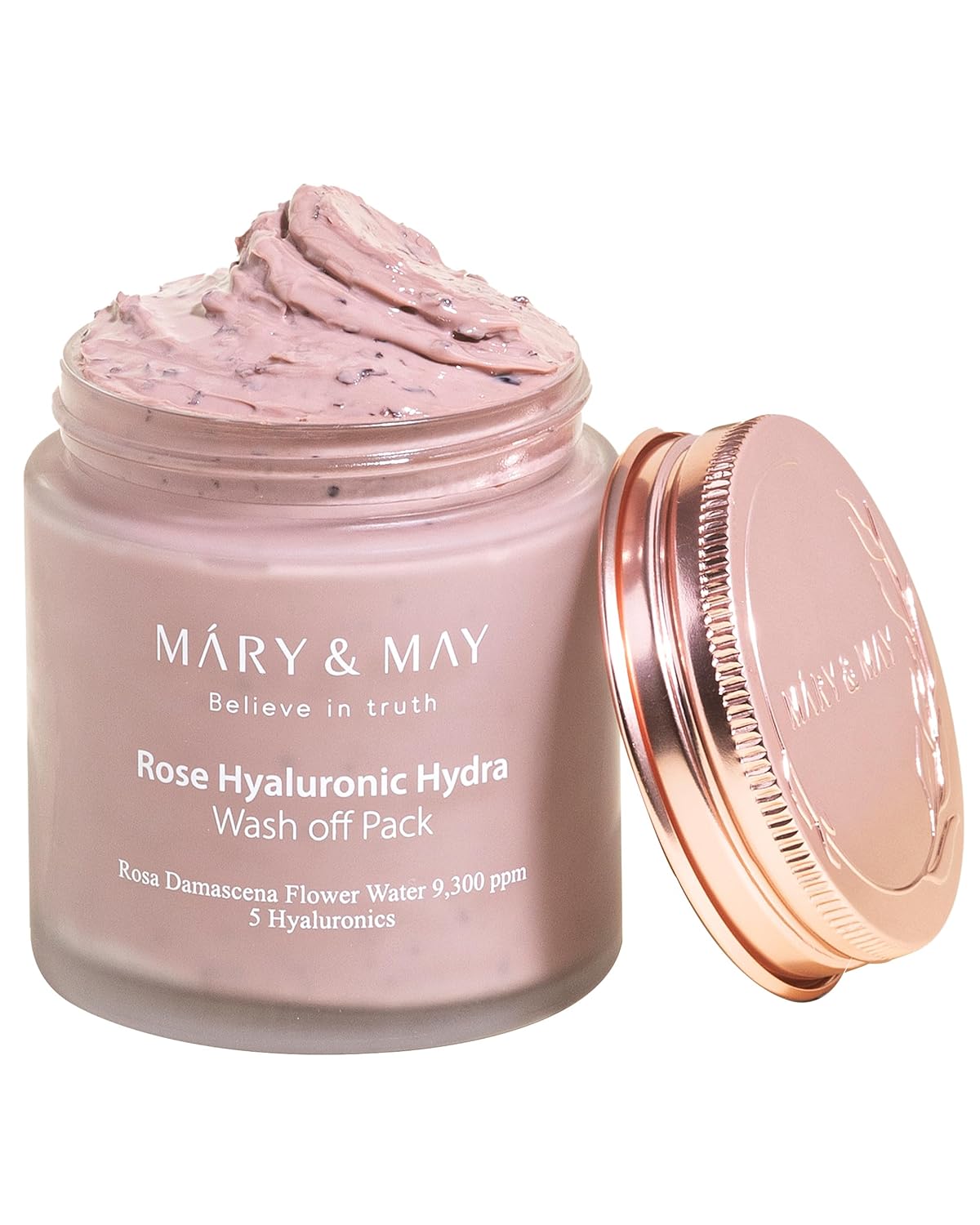 Mary &amp; May Vegan Rose Hyaluronic Hydra Wash Off Pack by AsiaBeautyMall