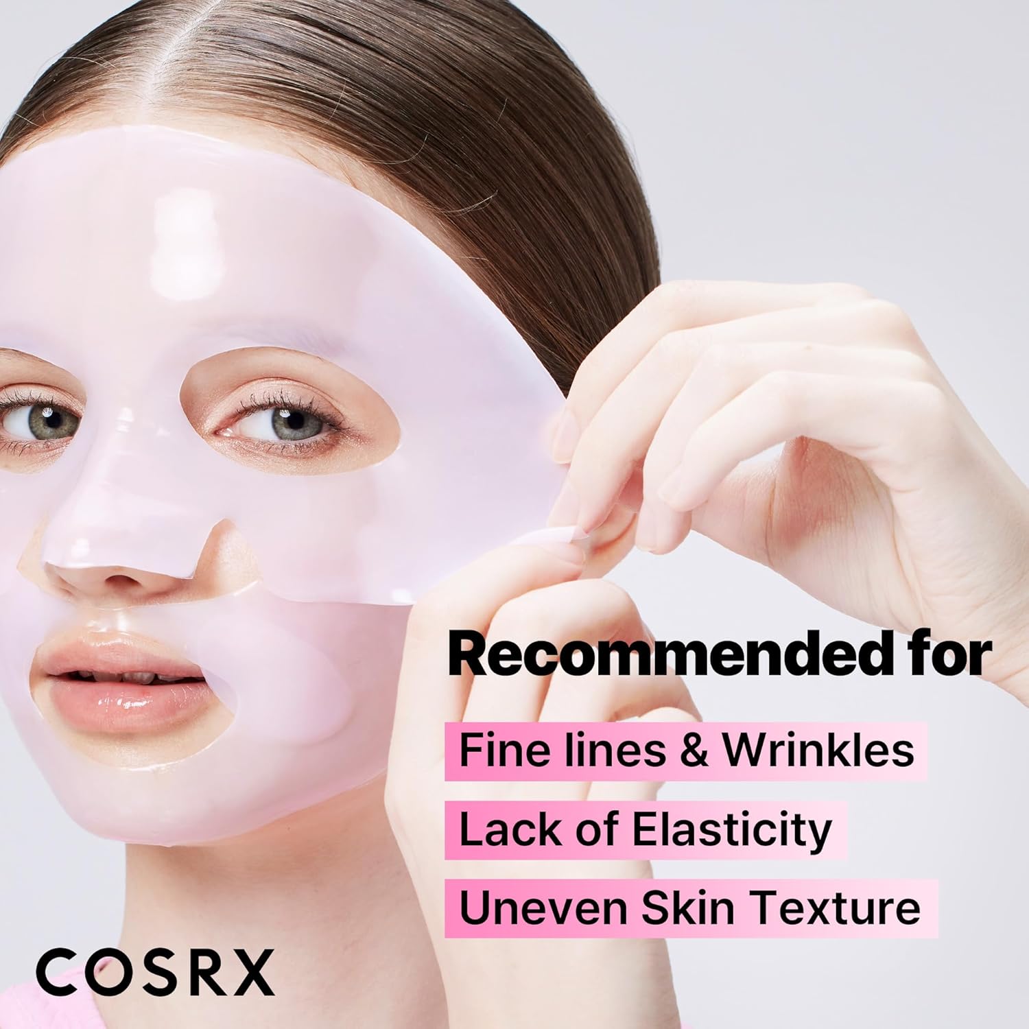 Cosrx The Peptide Collagen Lifting Glow Hydrogel Mask by AsiaBeautyMall