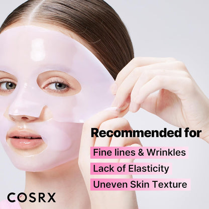 Cosrx The Peptide Collagen Lifting Glow Hydrogel Mask by AsiaBeautyMall