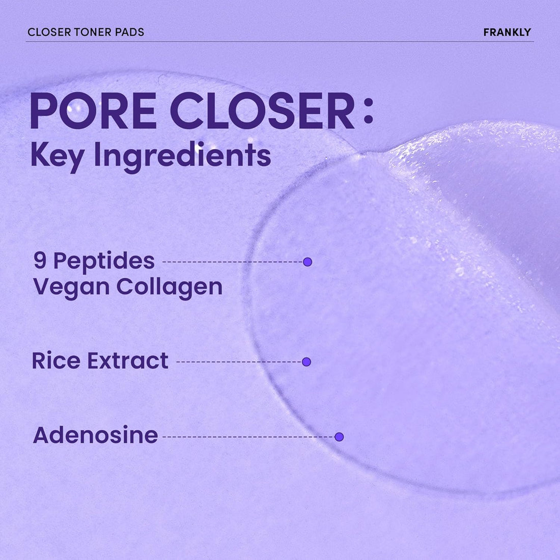 Frankly Closer Pore Tightening Toner Pads by AsiaBeautyMall