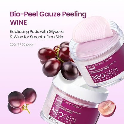 NEOGEN Dermalogy Bio-Peel Gauze Peeling Wine by AsiaBeautyMall
