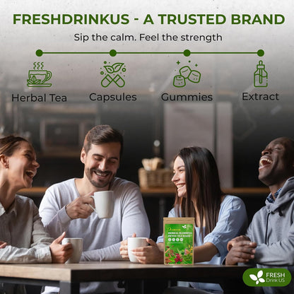 Herbal Slimming Detox Tea | Loose Leaf Blend for Daily Rituals and Clean Living by FreshDrinkUS - Natural and Premium Herbal Tea