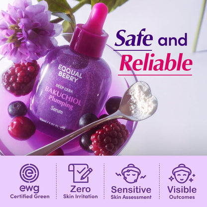 EQQUALBERRY Deep Cera Bakuchiol Plumping Serum by AsiaBeautyMall