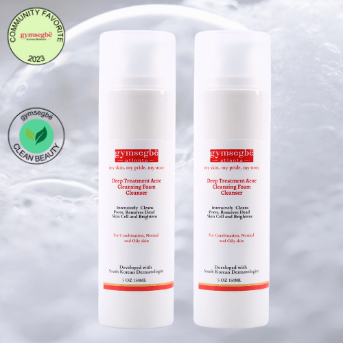 Deep Treatment Acne Cleansing Foam Cleanser by gymsegbë