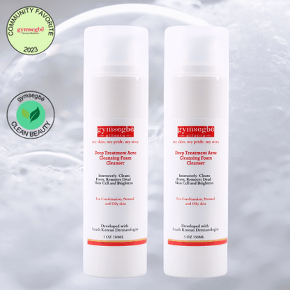 Deep Treatment Acne Cleansing Foam Cleanser by gymsegbë