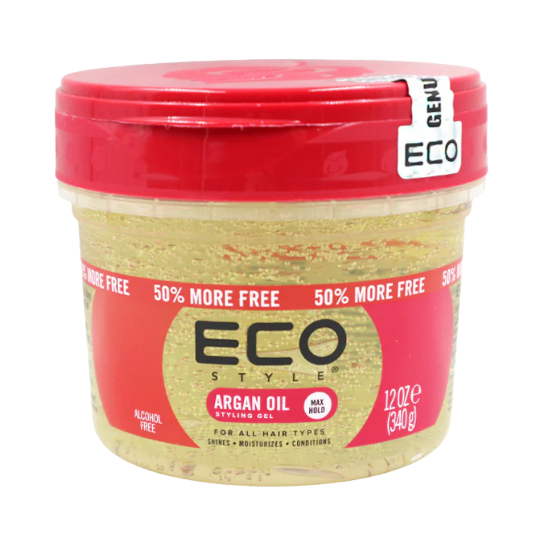 Eco Style Argan Oil Styling Gel Max Hold (12oz) by Farmacias Savia