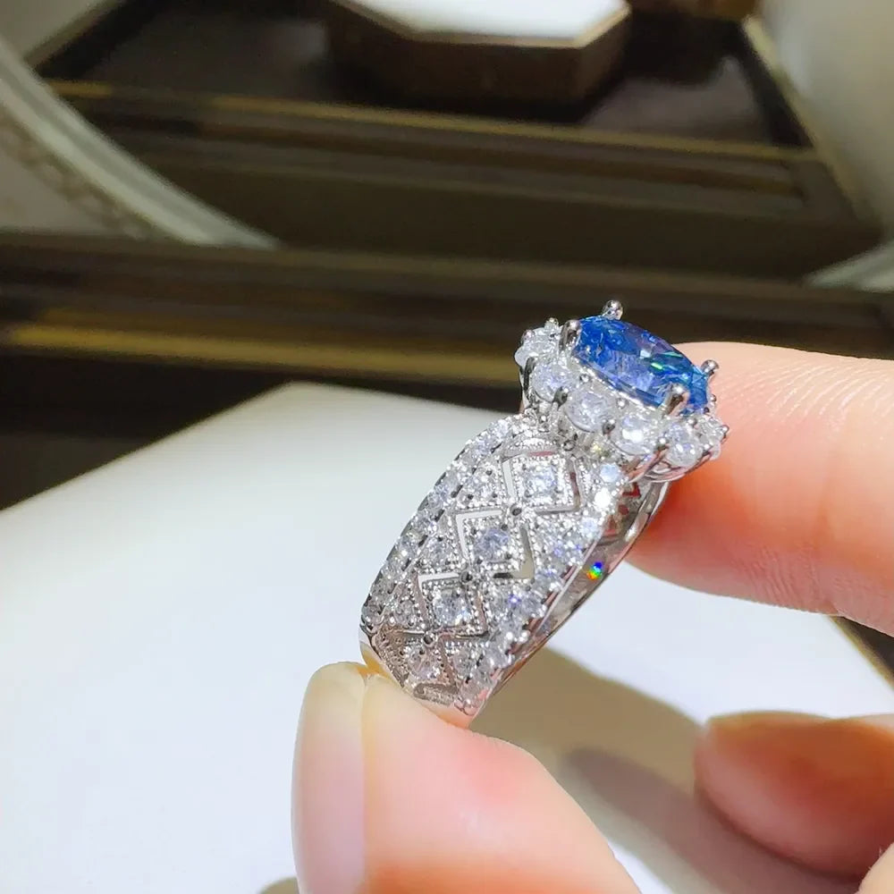 1 Carat Sparkala™ Zircon 925 Sterling Silver Ring by Sparkala