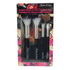 Joelle St. Clair Makeup Brush Kit with Cosmetic Bag (5 pc) by Farmacias Savia