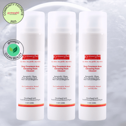 Deep Treatment Acne Cleansing Foam Cleanser by gymsegbë