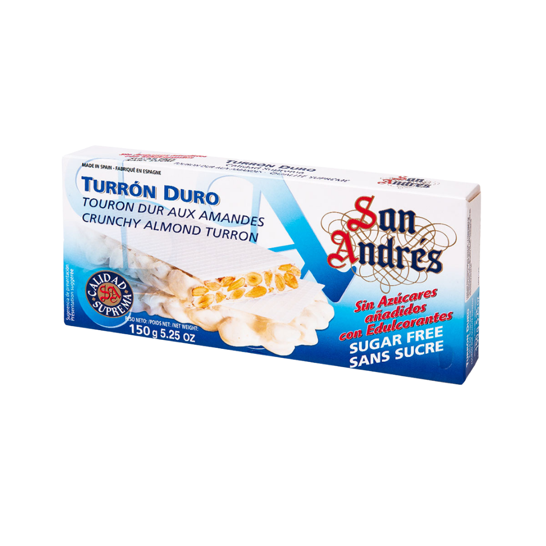 Turrón Sugar Free Crunchy (150g) by Farmacias Savia