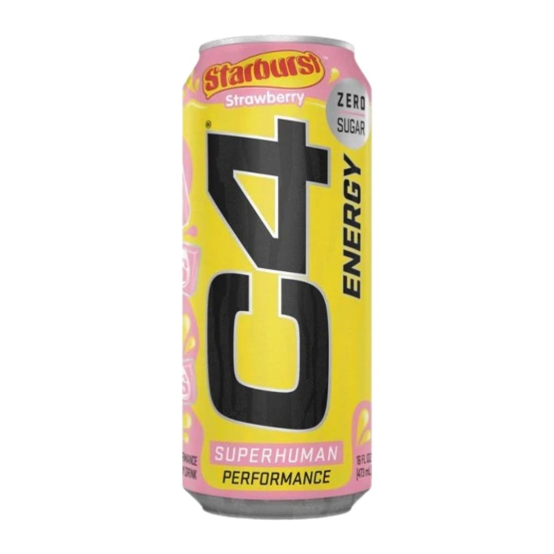 C4 Energy Strawberry Starburst Superhuman Performance (16oz) by Farmacias Savia