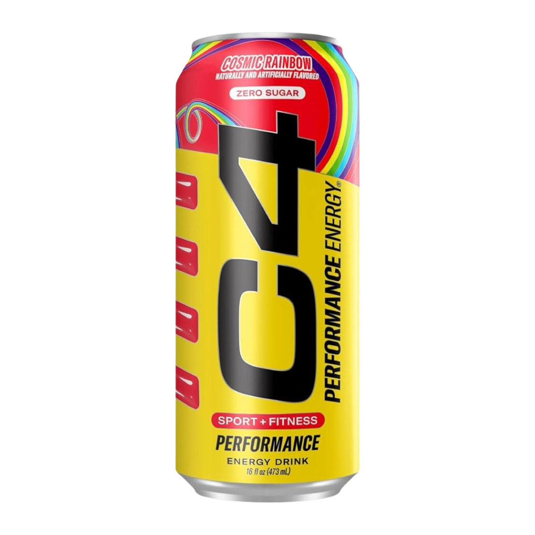 C4 Performance Energy Cosmic Rainbow Zero Sugar Drink (16oz) by Farmacias Savia