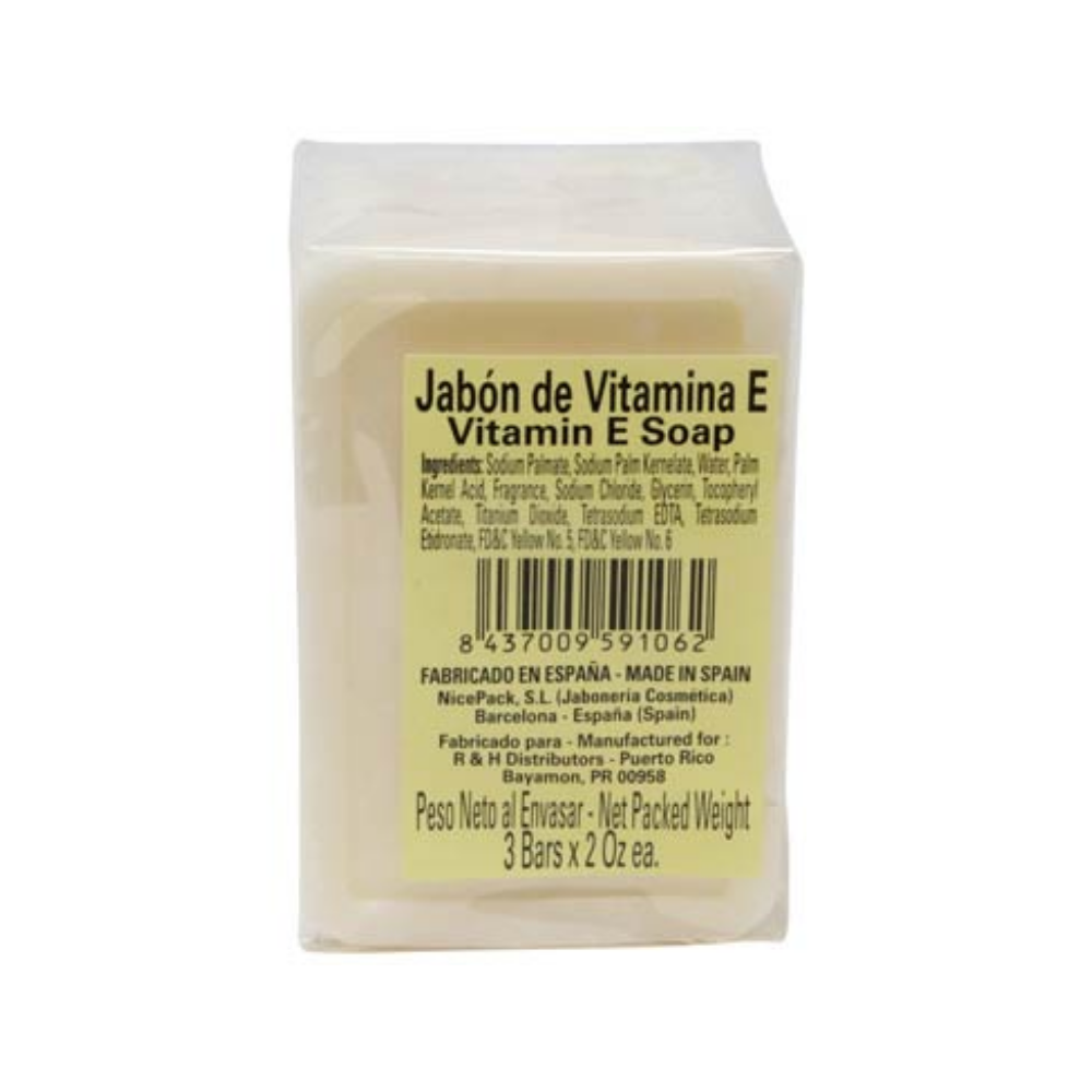 Vitamin E Bar Soap (2oz 3pk) by Farmacias Savia