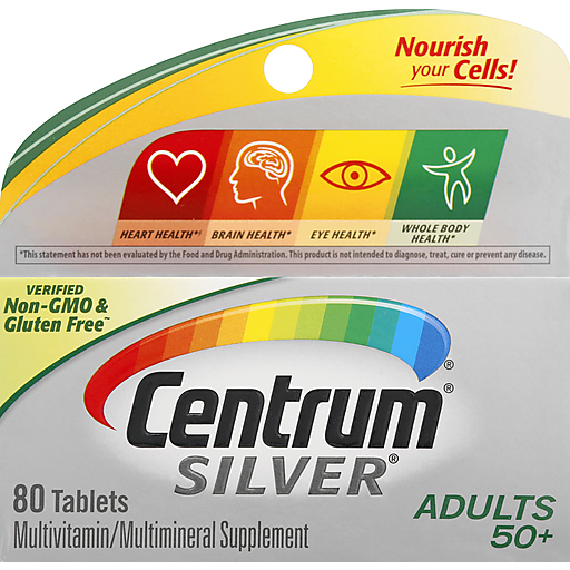 Centrum Silver Multivitamin/Multimineral, Adults 50+, Tablets by Pasteur Pharmacy