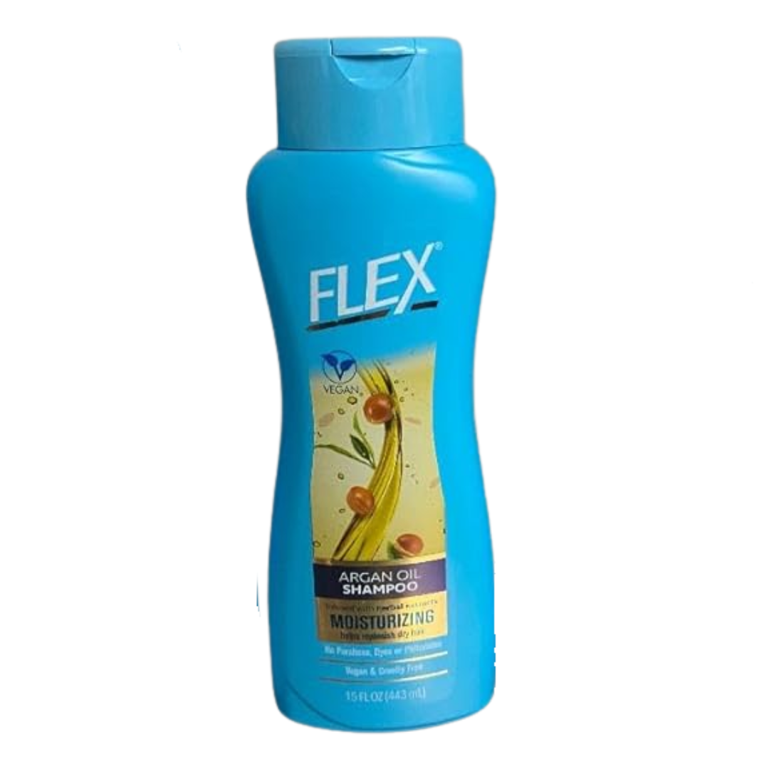Flex Argan Oil Moisturizing Shampoo (15oz) by Farmacias Savia