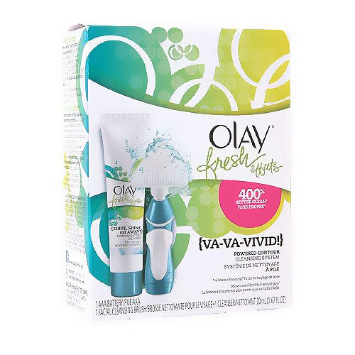 Olay Fresh Effects Va-Va-Vivid! Powered Contour Cleansing System 3 Pc Kit by Pasteur Pharmacy