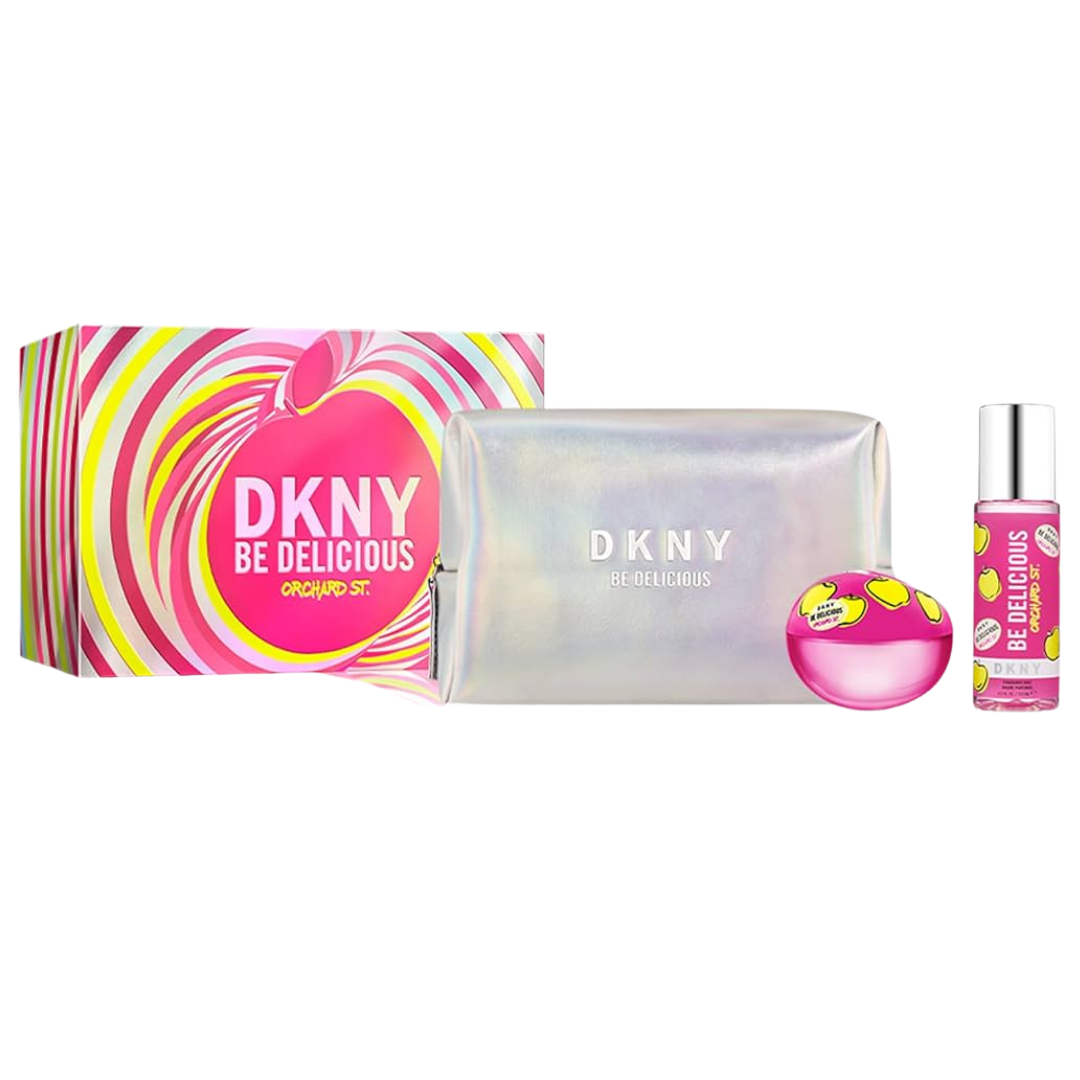 DKNY Be Delicious Orchard St. Eau de Parfum Gift Set (3 pc) by Farmacias Savia