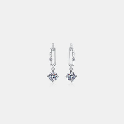 2 Carat Sparkala™ 925 Sterling Silver Earrings by Sparkala