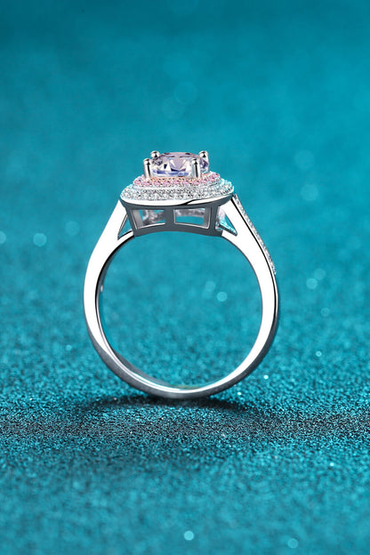Need You Now Pink Sparkala™ Ring (Rhodium Over Pure Sterling Silver) by Sparkala