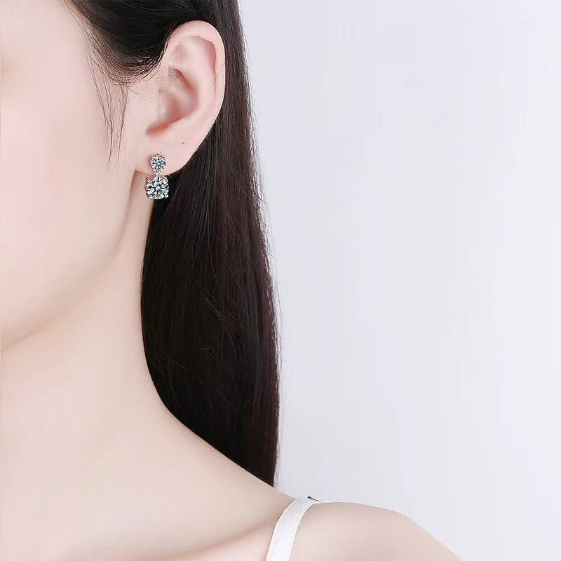 10 Carat Sparkala™ 925 Sterling Silver Earrings by Sparkala