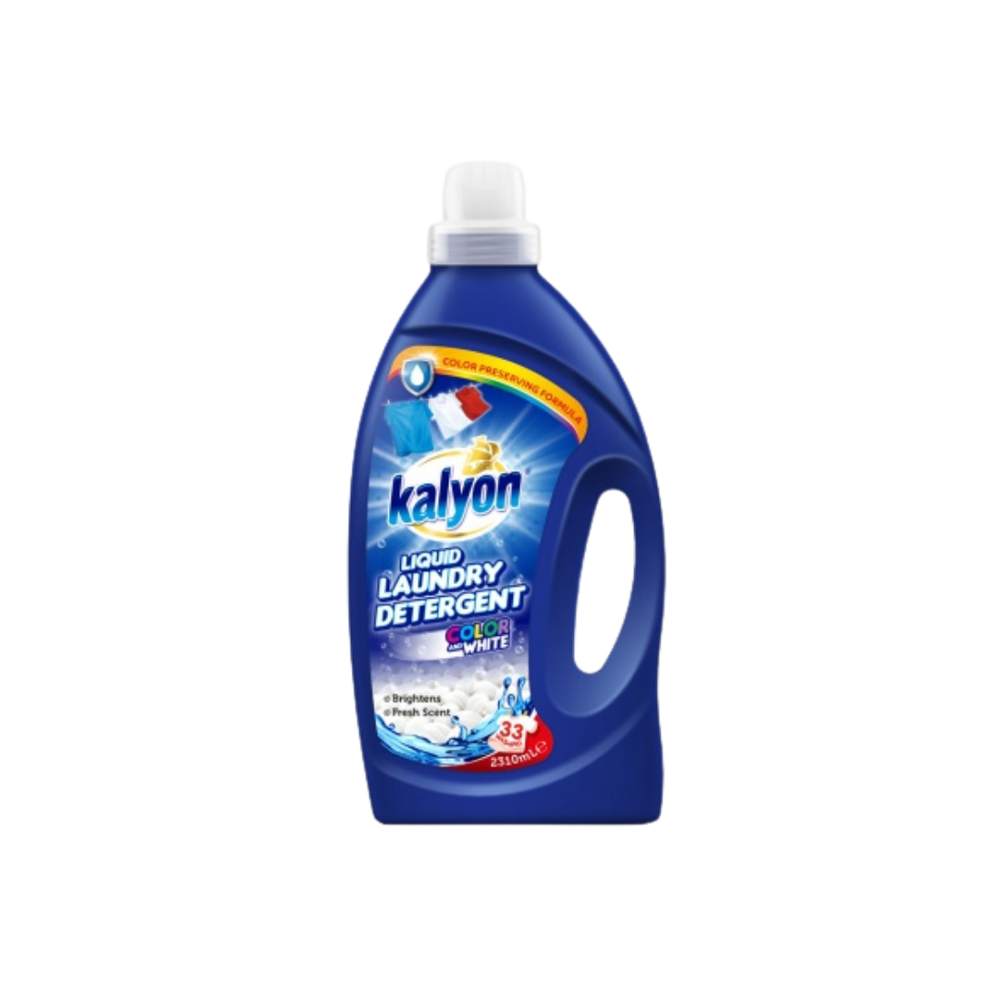 Kalyon Liquid Laundry Detergent Color &amp; White 2310ml by Farmacias Savia