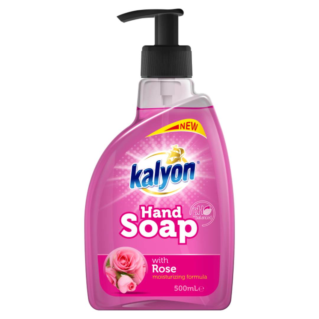 Kalyon Liquid Hand Soap Rose 500ml by Farmacias Savia