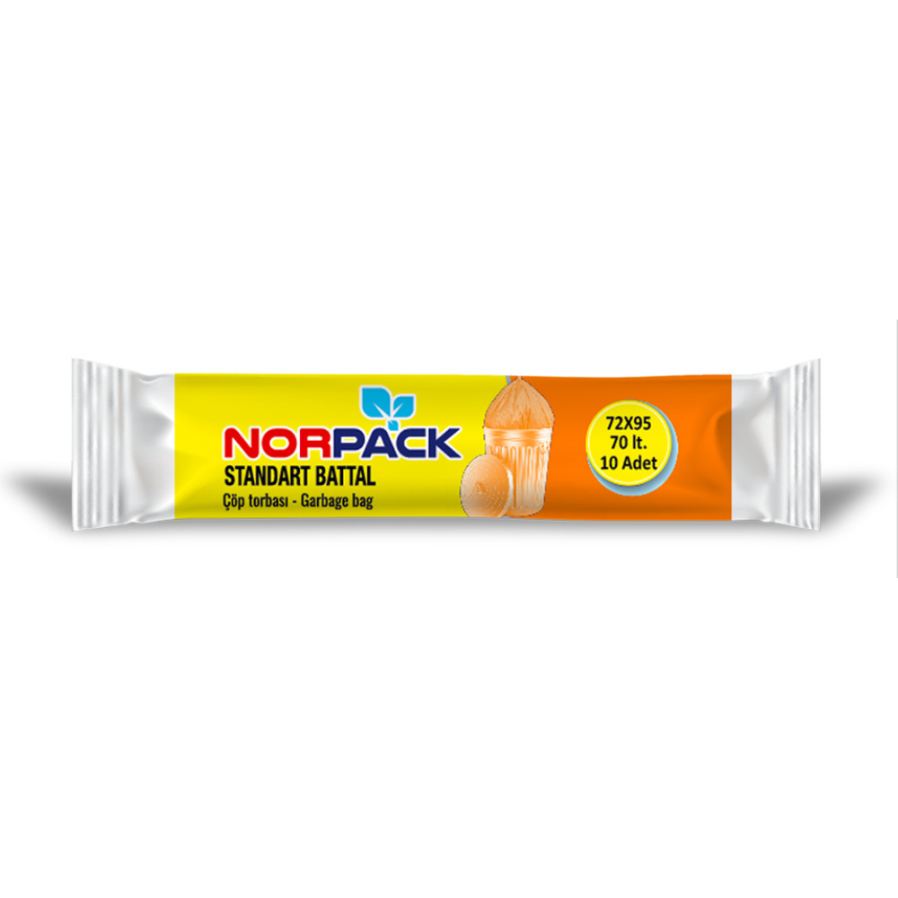 NorPack Standard Garbage Bags 70L (10 Bags) by Farmacias Savia